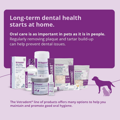 VETRADENT Dental Wipes (60 ct)
