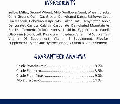 Vitakraft Crunch Sticks Apple & Honey Flavor Treats for Parrots, 2 Sitcks