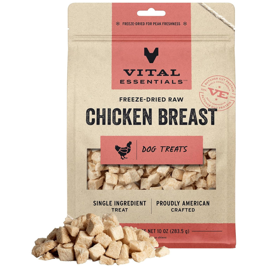 Vital Essentials  Freeze-Dried Raw Chicken Breast Treats For Dogs