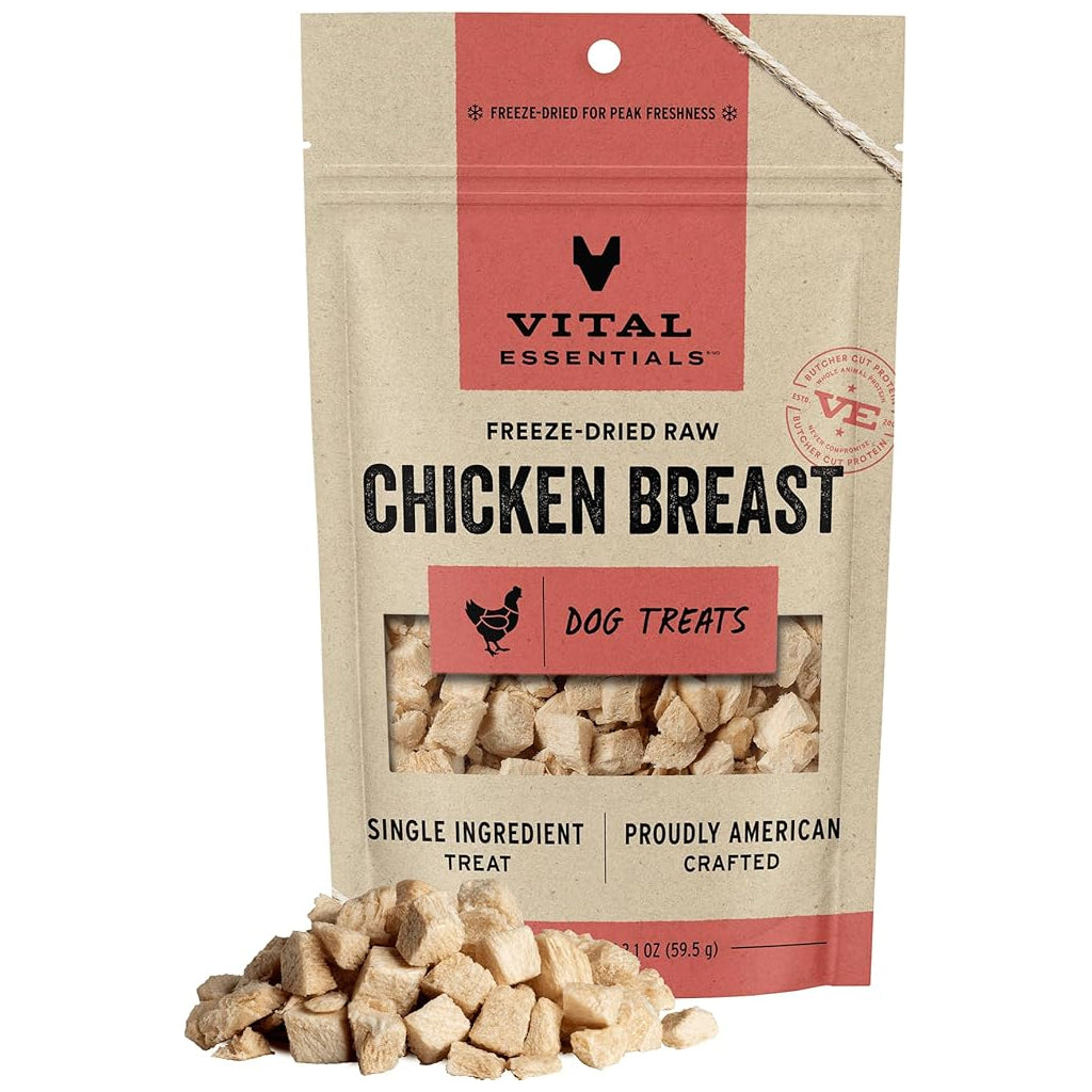 Vital Essentials  Freeze-Dried Raw Chicken Breast Treats For Dogs