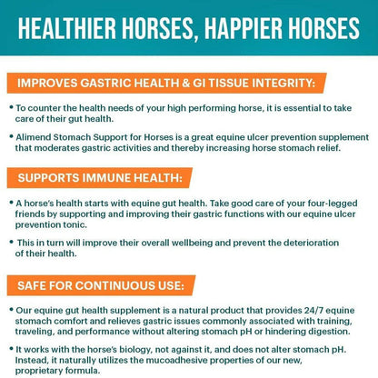 Vitalize Alimend Stomach Comfort Gastric Support for Horses