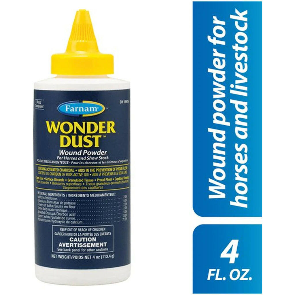 Wonder Dust Wound Care Powder For Dog & Horse (4 oz)