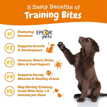 Zesty paws All-in-One Peanut Butter Flavored Multivitamin Training Bites for Dogs (8 oz)