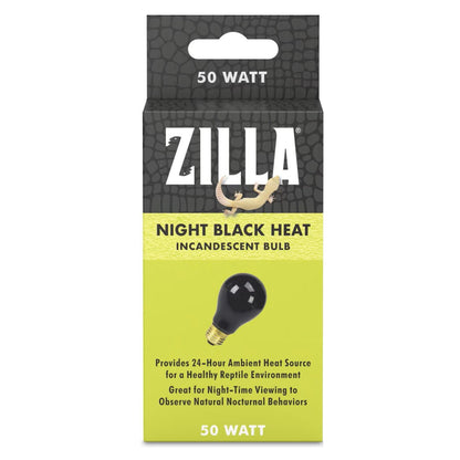 Zilla Night Black Heat Bulb for Reptiles