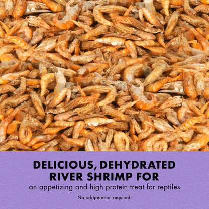 Zilla Reptile Munchies River Shrimp, 2-oz