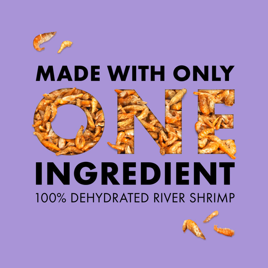 Zilla Reptile Munchies River Shrimp, 2-oz
