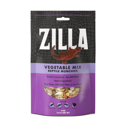 Zilla Reptile Munchies Vegetable Mix, 0.7-oz