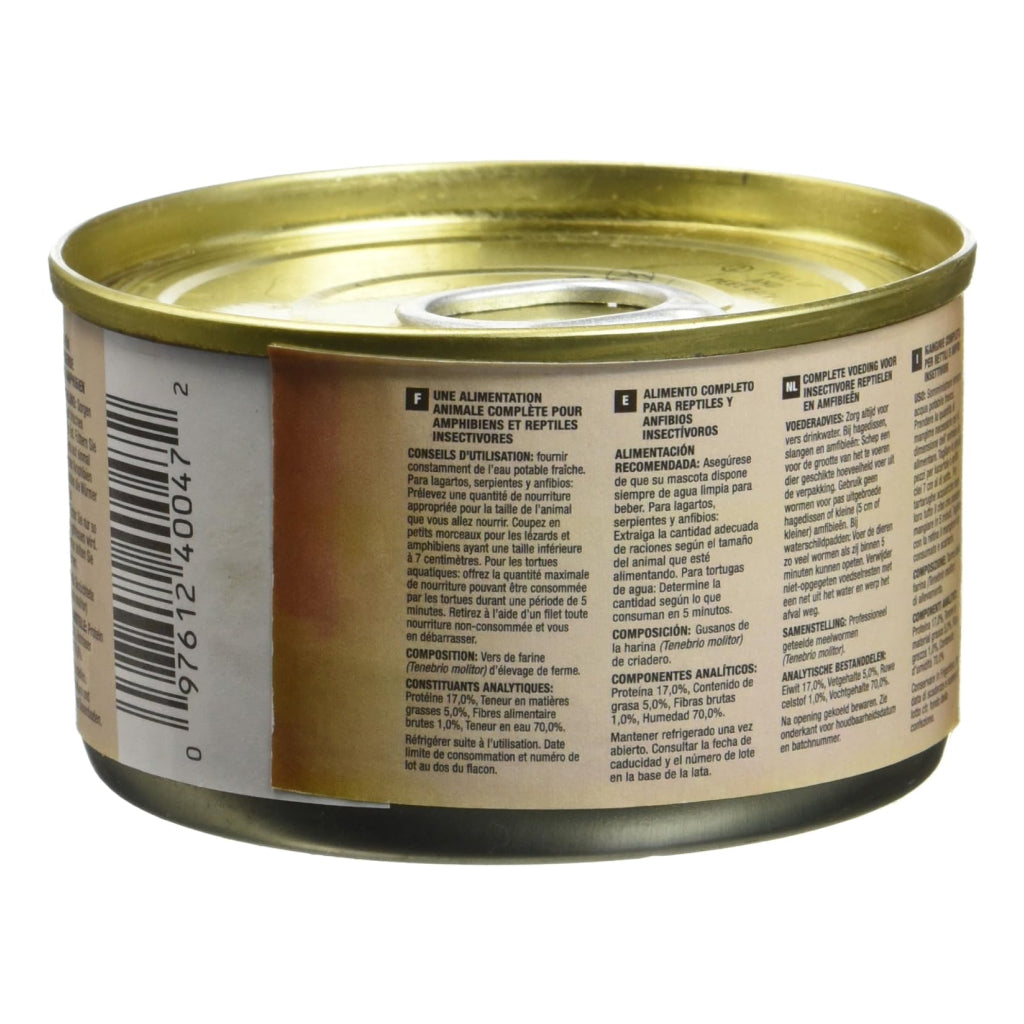 Zoo Med Can O' Mini Mealies Reptile & Bird Food & Treat (1.2 oz)