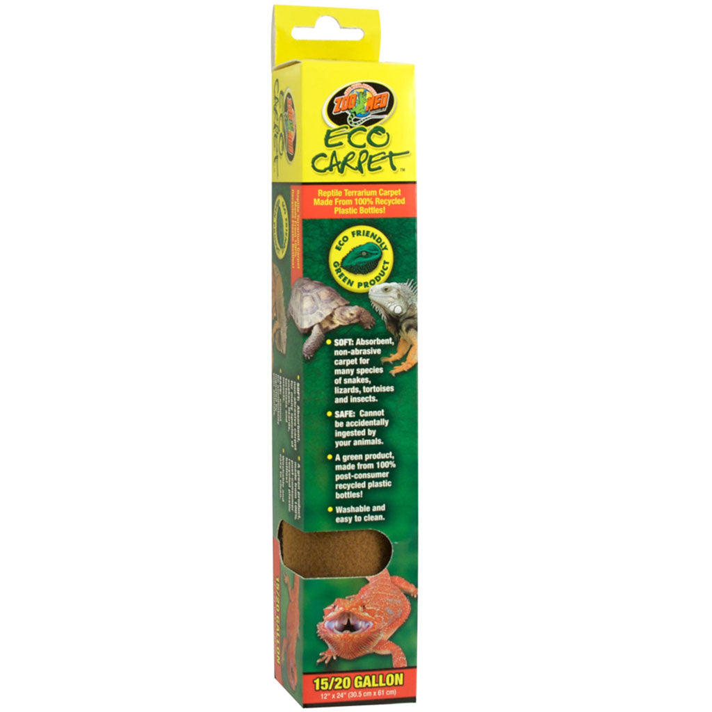 Zoo Med Eco Carpet Reptile Terrarium Carpet, Green