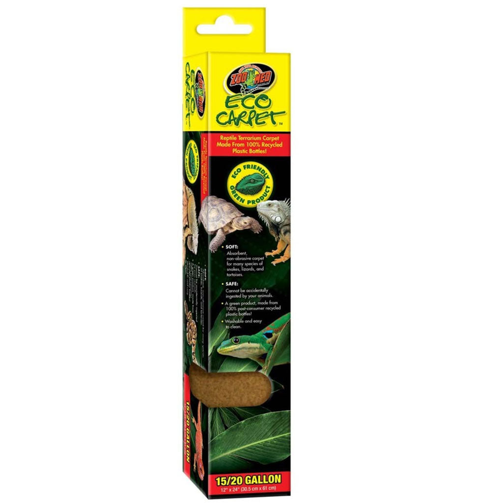Zoo Med Eco Carpet Reptile Terrarium Carpet, Tan