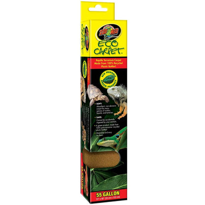 Zoo Med Eco Carpet Reptile Terrarium Carpet, Tan