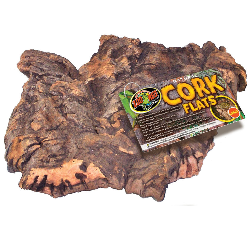 Zoo Med Natural Cork Flats Reptile Hideout