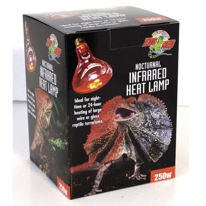 Zoo Med Nocturnal Infrared Heat Lamp for Reptiles
