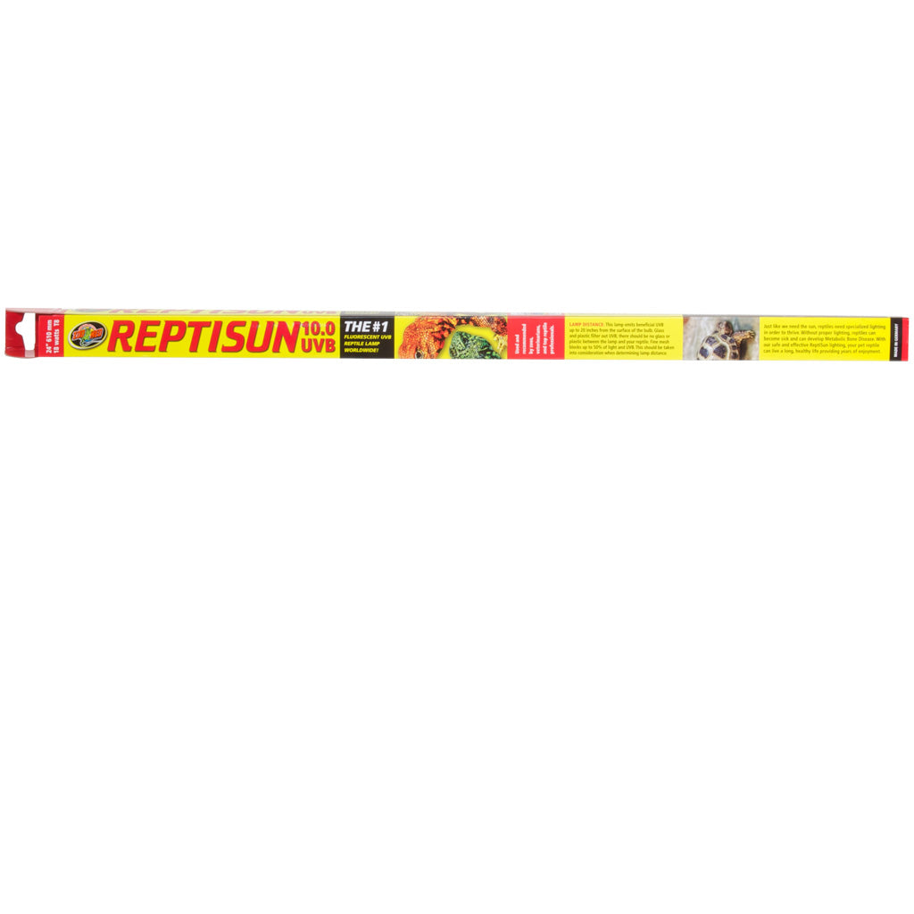 Zoo Med ReptiSun 10.0 UVB T8 Fluorescent Lamp White