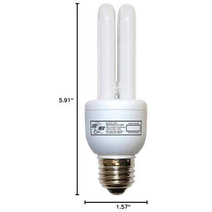 Zoo Med ReptiSun 5.0 UVB Compact Fluorescent Mini Reptile Lamp, 13-Watt