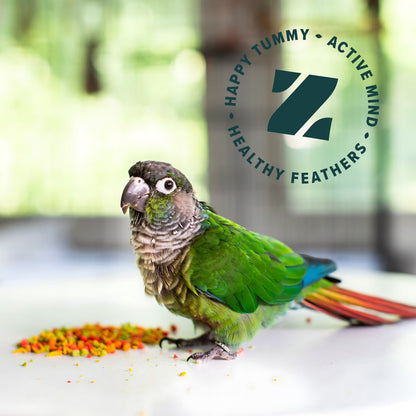 ZuPreem Avian Breeding Formula FruitBlend Bird Food Parrots & Conures, 2-lb