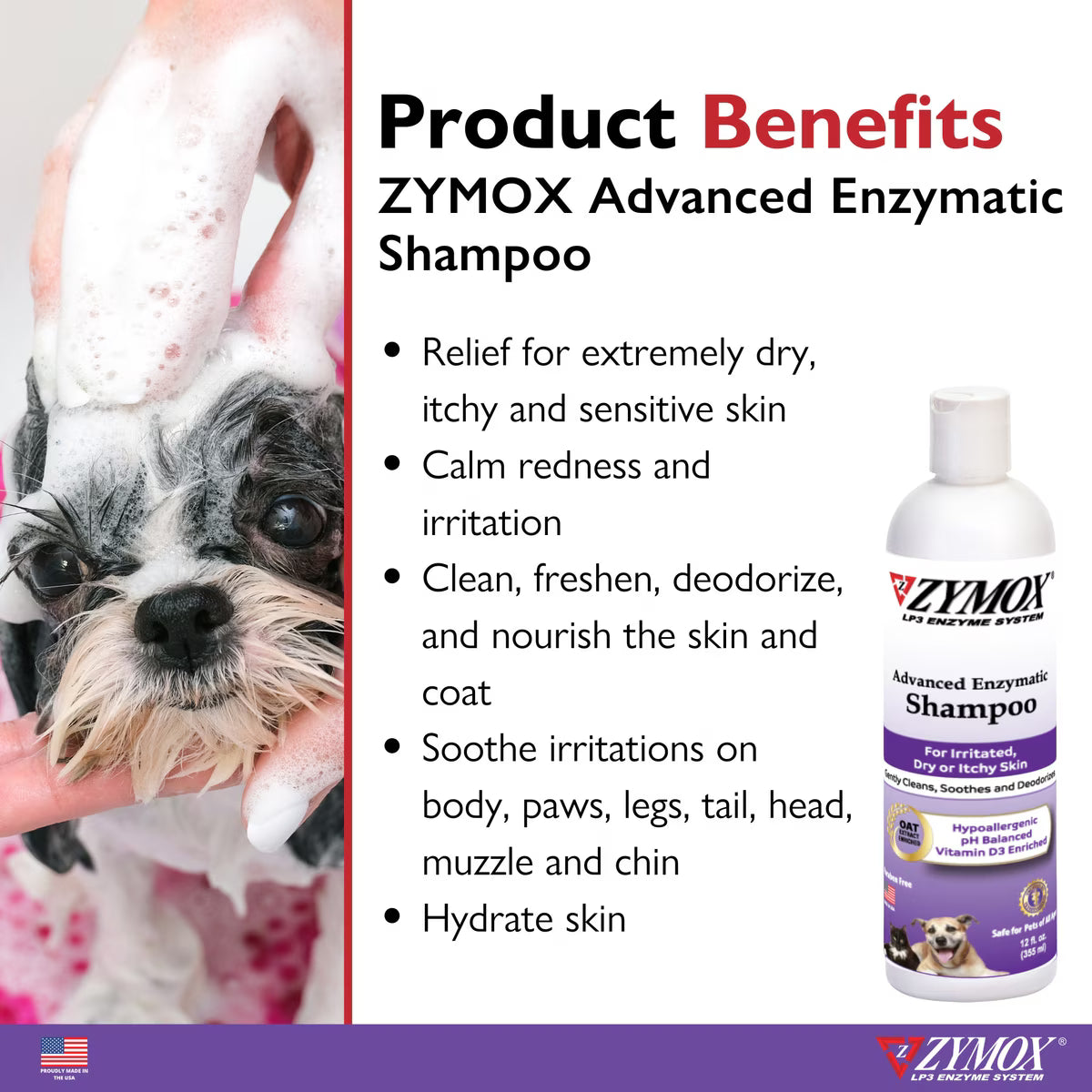 Zymox Enzymatic Dog & Cat Shampoo
