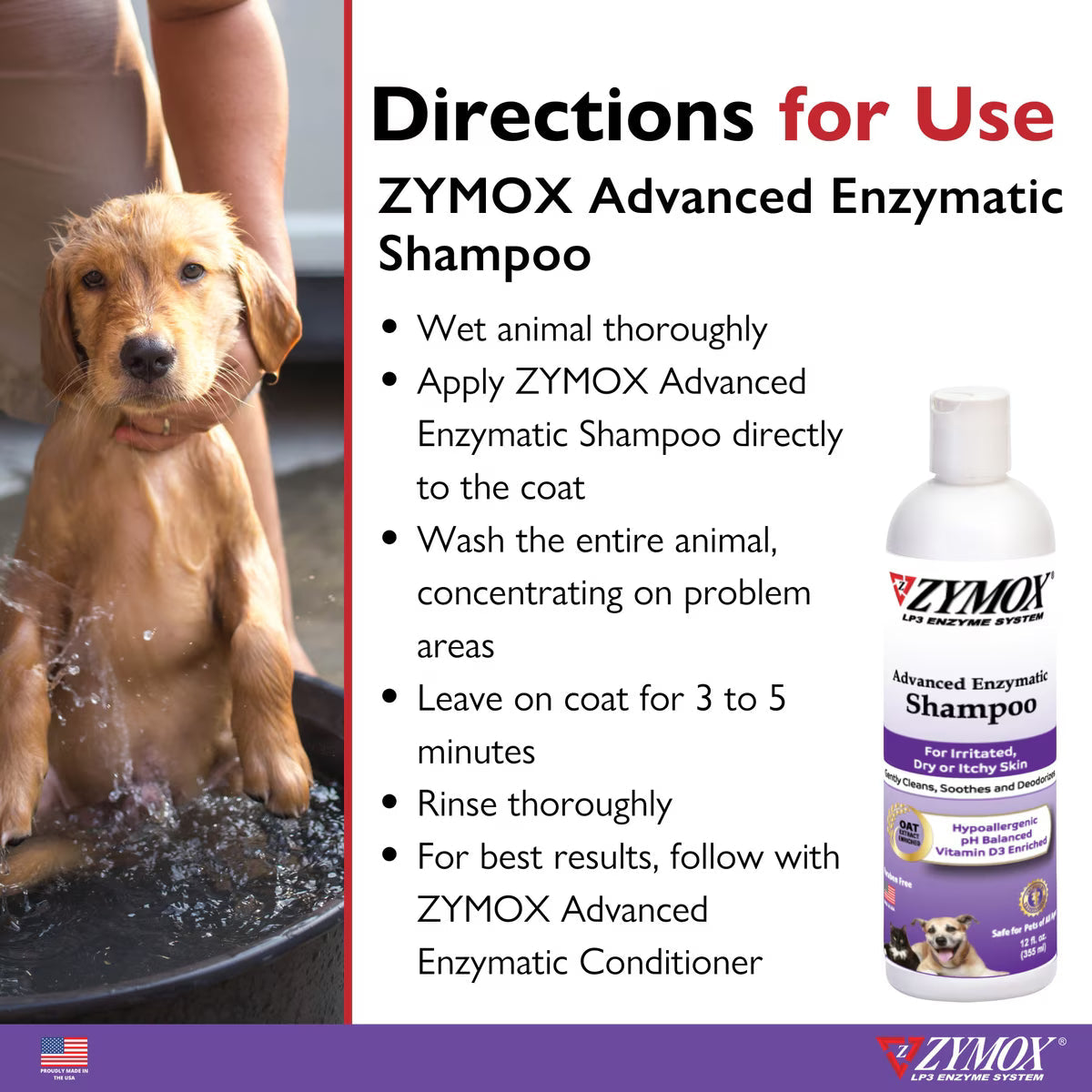 Zymox Enzymatic Dog & Cat Shampoo