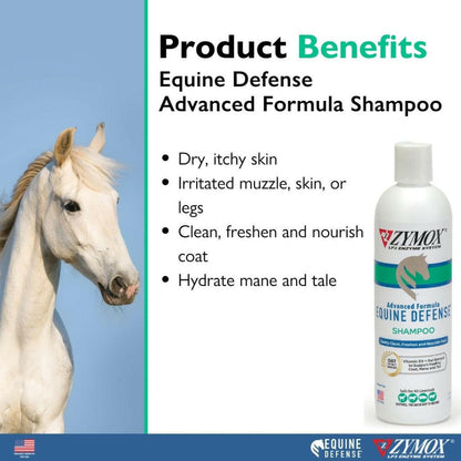 Zymox Equine Defense Advanced Formula Horse Shampoo
