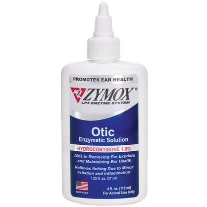 Zymox Otic Enzymatic Solution 1% Hydrocortisone