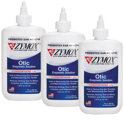 Zymox Otic Enzymatic Solution 1% Hydrocortisone