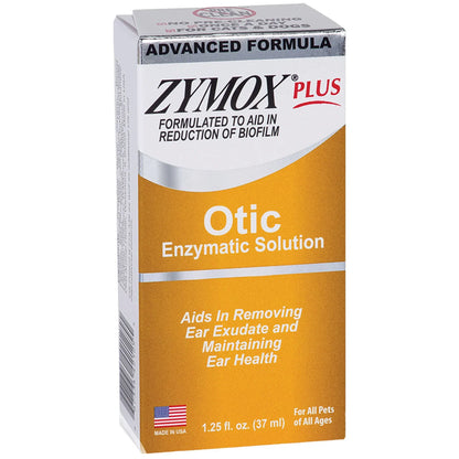 Zymox Plus Advanced Otic Ear Treatment without Hydrocortisone