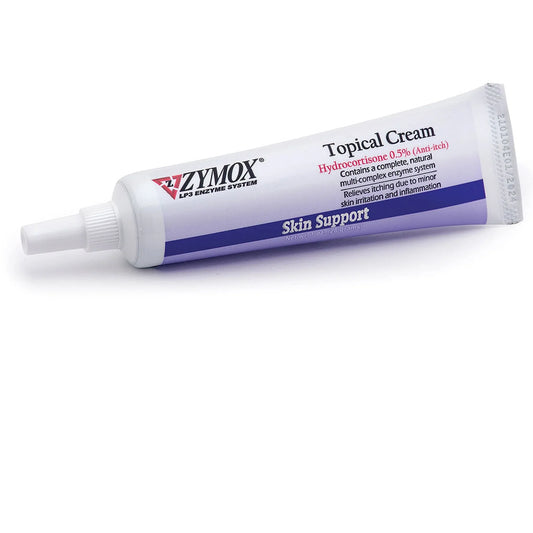 Zymox Topical Cream Hydrocortisone 0.5% for Dogs & Cats
