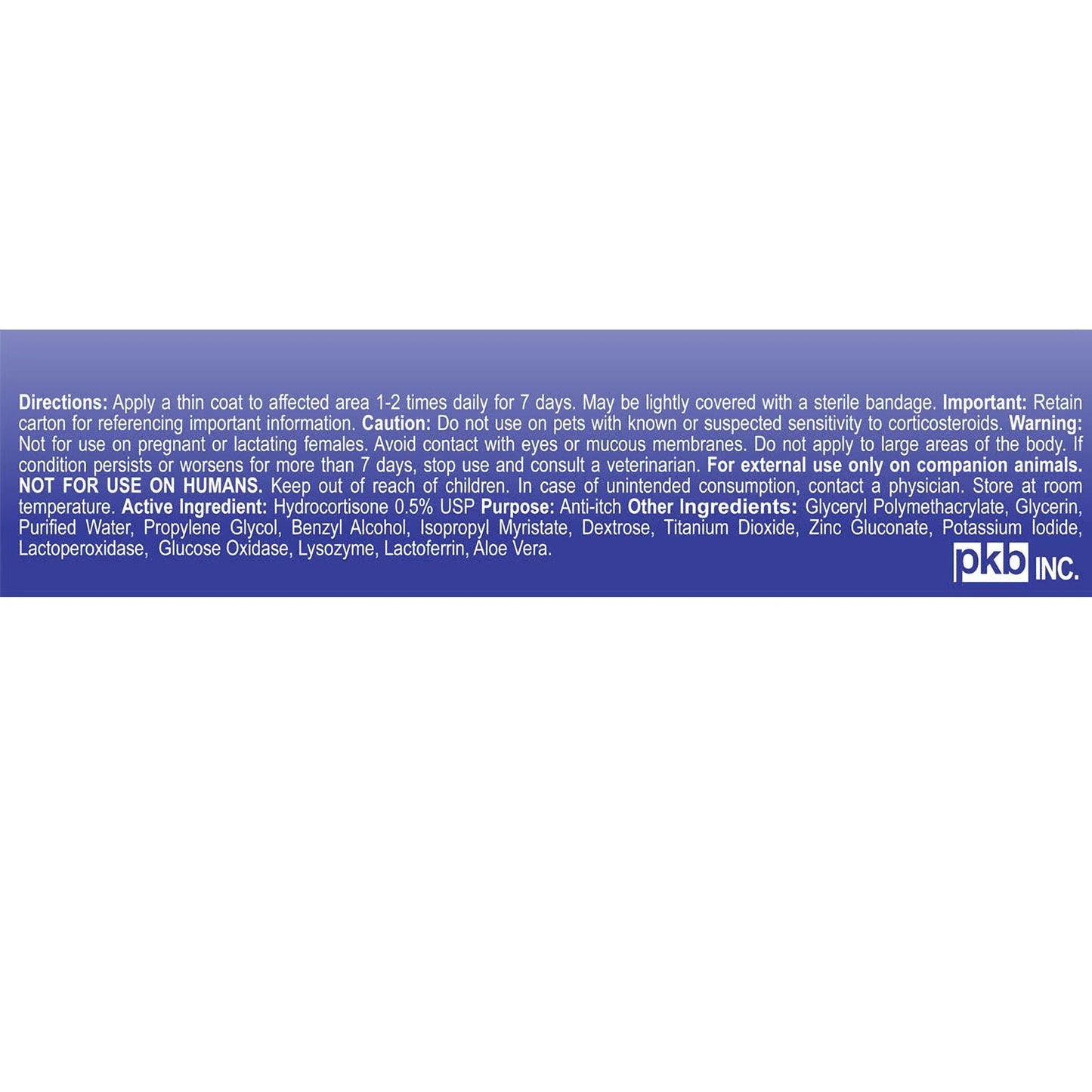 Zymox Topical Cream Hydrocortisone 0.5% for Dogs & Cats