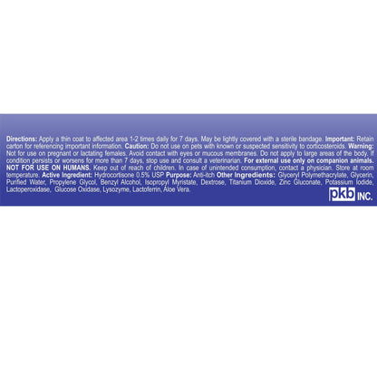 Zymox Topical Cream Hydrocortisone 0.5% for Dogs & Cats