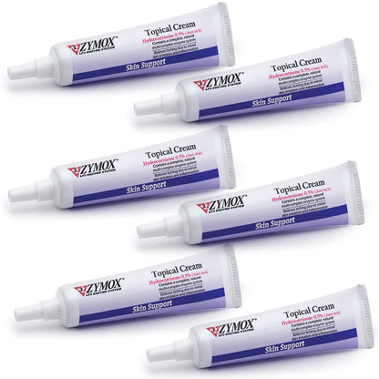 Zymox Topical Cream Hydrocortisone 0.5% for Dogs & Cats