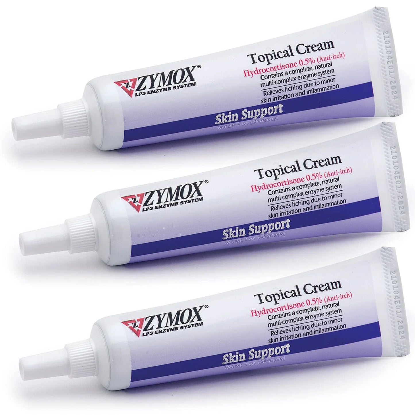 Zymox Topical Cream Hydrocortisone 0.5% for Dogs & Cats
