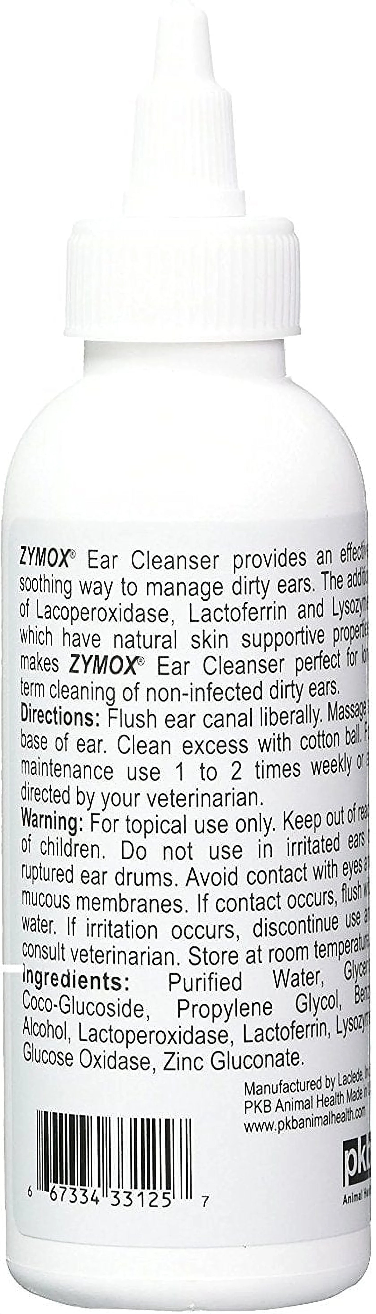 Zymox Veterinary Strength Ear Cleanser for Dogs & Cats