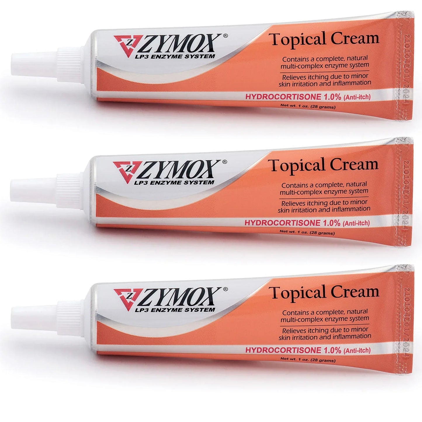 Zymox Veterinary Strength Topical Cream Hydrocortisone 1.0% for Dogs & Cats