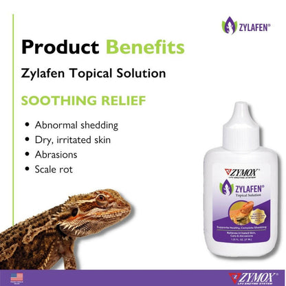 Zymox Zylafen Topical Solution w/o Hydrocortisone for Reptiles